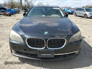 2009 BMW 7 Series 750i with VIN WBAKA83559CY33507, listed as a Copart auction lot 50502475 with 0 mi miles and Clean Title. Bid and sale history available at carsss.com. Image 5.