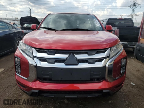 2022 Mitsubishi Outlander Sport ES with VIN JA4ARUAU2NU021784, listed as a Copart auction lot 50729365 with 27,328 mi miles and Clean Title. Bid and sale history available at carsss.com. Image 5.