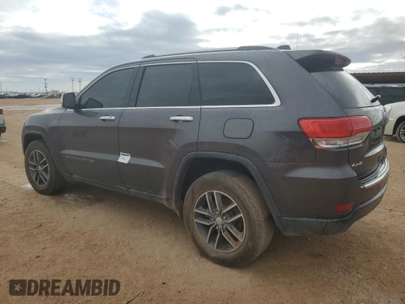 2017 Jeep Grand Cherokee Limited 75th Anniversary with VIN 1C4RJFBG3HC861152, listed as a Copart auction lot 79266504 with Not provided miles and Salvage title. Bid and sale history available at DreamBid. Image 2.