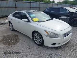 2014 Nissan Maxima S with VIN 1N4AA5APXEC442533, listed as a IAAI auction lot 42504714 with 152,775 mi miles and . Bid and sale history available at DreamBid. Image 1.