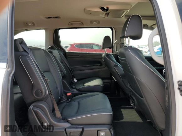 2024 Honda Odyssey Elite with VIN 5FNRL6H98RB021987, listed as a Copart auction lot 47383245 with 17,806 mi miles and Salvage Title. Bid and sale history available at carsss.com. Image 11.