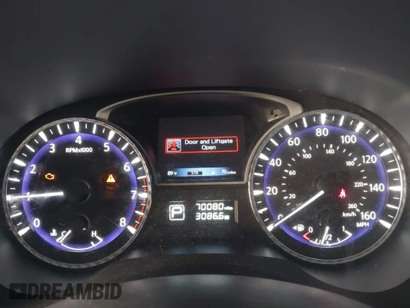 2015 Infiniti QX60 with VIN 5N1AL0MM6FC553098, listed as a IAAI auction lot 42024025 with 70,080 mi miles and . Bid and sale history available at DreamBid. Image 7.