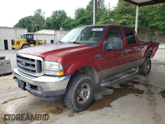 2003 Ford F-250 XL with VIN 1FTNW21S13EC30010, listed as a Copart auction lot 57105835 with Not provided miles and Salvage title. Bid and sale history available at DreamBid. Image 1.