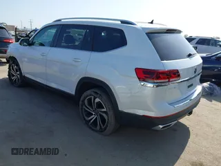 2023 Volkswagen Atlas SEL with VIN 1V2BR2CA7PC527099, listed as a IAAI auction lot 42099076 with 13,710 mi miles and . Bid and sale history available at DreamBid. Image 3.