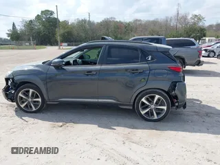 2021 Hyundai Kona Limited with VIN KM8K33A56MU662901, listed as a IAAI auction lot 41553810 with 35,304 mi miles. Bid and sale history available at carsss.com. Image 15.