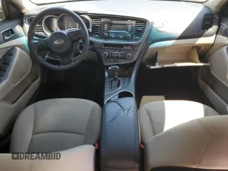 2014 Kia Optima LX with VIN KNAGM4A70E5454889, listed as a Copart auction lot 53549595 with 128,780 mi miles and Salvage title. Bid and sale history available at DreamBid. Image 8.