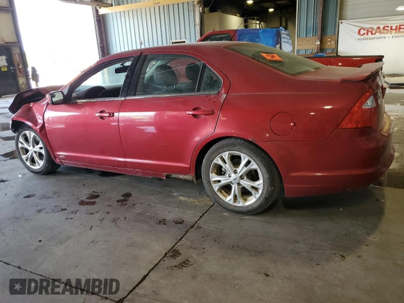 2012 Ford Fusion SE с VIN 3FAHP0HG8CR149105, выставлен на аукционе Copart как лот 56929595 с пробегом Не указан миль и Списание • Salvage title. История ставок и продаж доступна на DreamBid. Изображение 2.