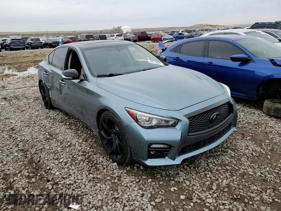 2014 Infiniti Q50 Premium with VIN JN1BV7AR2EM703991, listed as a Copart auction lot 85710924 with 193,804 mi miles and Salvage Title. Bid and sale history available at carsss.com. Image 11.