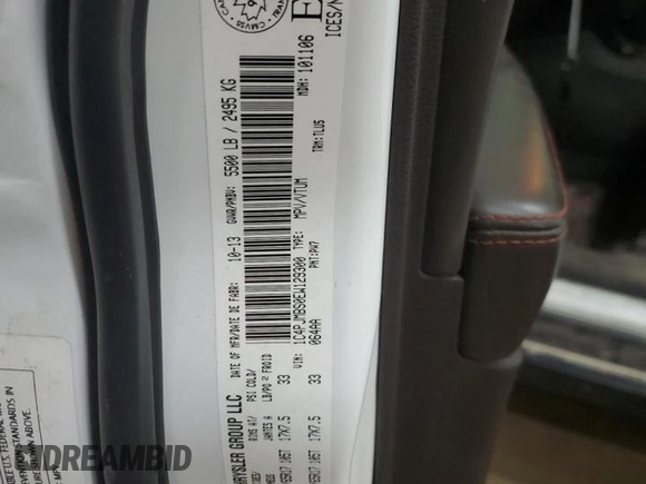 2014 Jeep Cherokee Trailhawk z VIN 1C4PJMBS0EW129300, wystawiony jako Copart lot #50782375 z przebiegiem 115 808 mil mil oraz Szkoda całkowita • Salvage title. Historia ofert i sprzedaży dostępna na DreamBid. Obrazek 15.