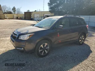 2018 Subaru Forester Premium with VIN JF2SJAEC9JH574583, listed as a Copart auction lot 48431215 with 102,113 mi miles and Salvage Title. Bid and sale history available at carsss.com. Image 1.