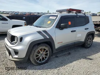2020 Jeep Renegade Sport z VIN ZACNJAAB8LPL25953, wystawiony jako Copart lot #54154045 z przebiegiem 134 720 mil mil oraz Szkoda całkowita • Salvage title. Historia ofert i sprzedaży dostępna na DreamBid. Obrazek 1.