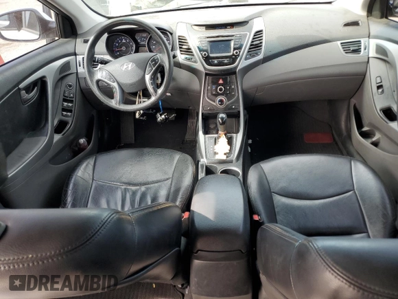 2014 Hyundai Elantra SE with VIN 5NPDH4AE3EH495669, listed as a Copart auction lot 50342015 with 110,326 mi miles and Salvage Title. Bid and sale history available at DreamBid. Image 8.