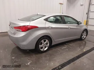 2013 Hyundai Elantra GLS PZEV with VIN 5NPDH4AE1DH445352, listed as a IAAI auction lot 41450395 with 93,248 mi miles. Bid and sale history available at carsss.com. Image 4.