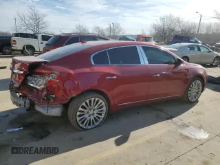2014 Buick LaCrosse Premium II with VIN 1G4GF5G30EF228672, listed as a Copart auction lot 46793145 with 74,683 mi miles and Salvage Title. Bid and sale history available at carsss.com. Image 3.