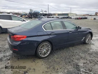2017 BMW 5 Series 540i xDrive with VIN WBAJE7C34HWA03836, listed as a Copart auction lot 49574625 with Not provided miles and Salvage title. Bid and sale history available at DreamBid. Image 3.