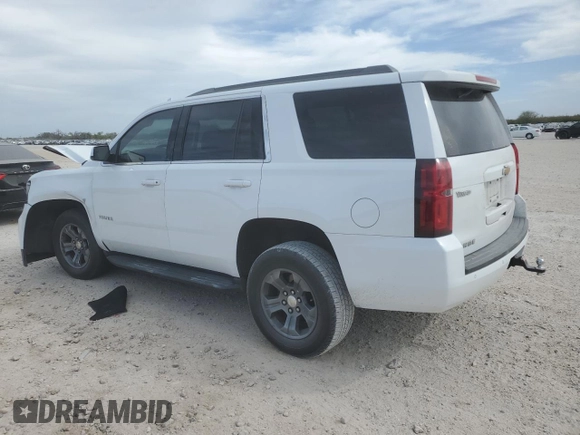 2018 Chevrolet Tahoe LS with VIN 1GNSCAEC8JR351011, listed as a Copart auction lot 49420825 with 83,322 mi miles and Salvage title. Bid and sale history available at DreamBid. Image 2.