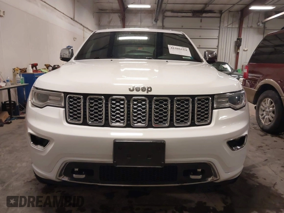 2017 Jeep Grand Cherokee Overland with VIN 1C4RJFCGXHC949212, listed as a IAAI auction lot 41506114 with 134,835 mi miles. Bid and sale history available at carsss.com. Image 12.