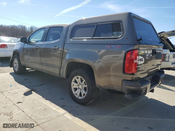 2016 Chevrolet Colorado 4WD LT with VIN 1GCGTCE35G1101386, listed as a Copart auction lot 46830585 with 161,419 mi miles and Salvage Title. Bid and sale history available at carsss.com. Image 2.