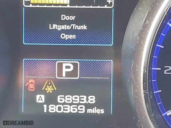 2015 Subaru Legacy 2.5i Limited with VIN 4S3BNAJ63F3067928, listed as a IAAI auction lot 41891477 with 180,369 mi miles. Bid and sale history available at carsss.com. Image 15.