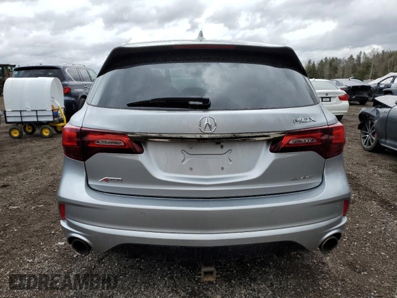 2019 Acura MDX w/Technology/A-Spec Pkg with VIN 5J8YD4H08KL802303, listed as a Copart auction lot 48874315 with 130,593 mi miles and Salvage Title. Bid and sale history available at carsss.com. Image 6.