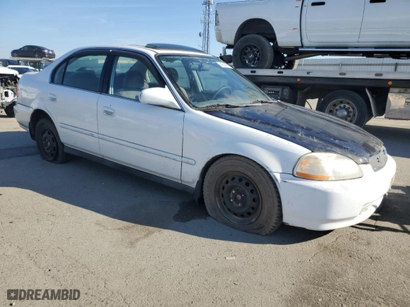 1997 Honda Civic EX with VIN 1HGEJ8644VL006239, listed as a Copart auction lot 42529315 with 240,695 mi miles and Salvage Title. Bid and sale history available at carsss.com. Image 4.