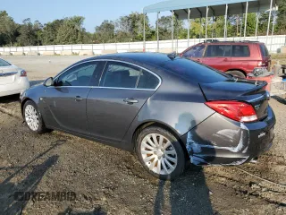 2011 Buick Regal CXL Turbo TO3 with VIN W04GX5GV7B1118109, listed as a Copart auction lot 69244084 with 153,251 mi miles and Salvage Title. Bid and sale history available at carsss.com. Image 2.