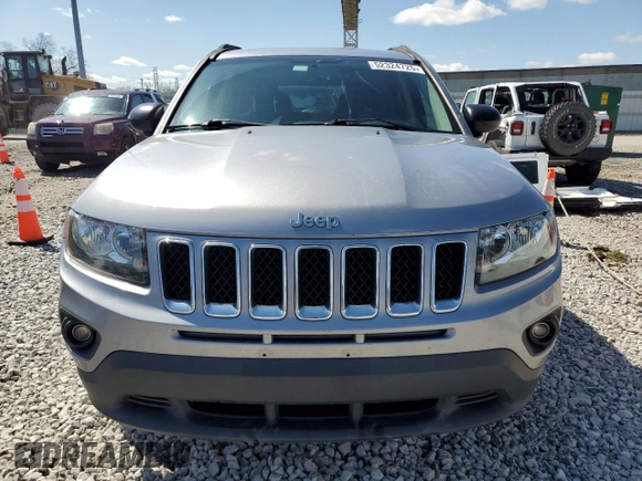2017 Jeep Compass Sport with VIN 1C4NJCBA6HD123526, listed as a Copart auction lot 52324725 with 169,861 mi miles and Salvage Title. Bid and sale history available at carsss.com. Image 5.