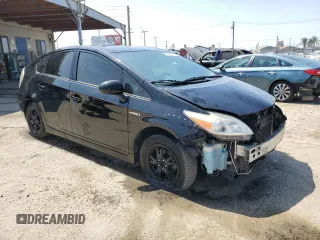 2013 Toyota Prius One with VIN JTDKN3DU7D5664975, listed as a Copart auction lot 55036415 with 283,938 mi miles and Salvage Title. Bid and sale history available at DreamBid. Image 4.