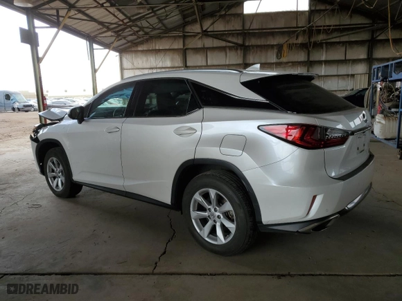 2017 Lexus RX with VIN 2T2BZMCA3HC076237, listed as a Copart auction lot 51467745 with 40,492 mi miles and Salvage Title. Bid and sale history available at carsss.com. Image 2.