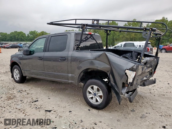 2020 Ford F-150 XL with VIN 1FTEW1CP5LKE35821, listed as a Copart auction lot 58717205 with 69,973 mi miles and Salvage title. Bid and sale history available at DreamBid. Image 2.