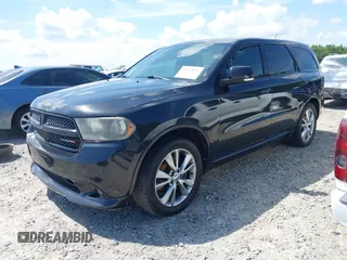2012 Dodge Durango R/T with VIN 1C4SDHCT7CC266703, listed as a IAAI auction lot 42613171 with 168,290 mi miles and . Bid and sale history available at DreamBid. Image 2.