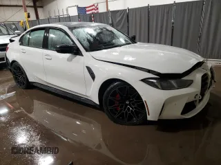 2025 BMW M3 Competition xDrive z VIN WBS33HJ03SFU35458, wystawiony jako Copart lot #43777165 z przebiegiem 231 mil mil oraz Szkoda całkowita • Salvage title. Historia ofert i sprzedaży dostępna na DreamBid. Obrazek 4.
