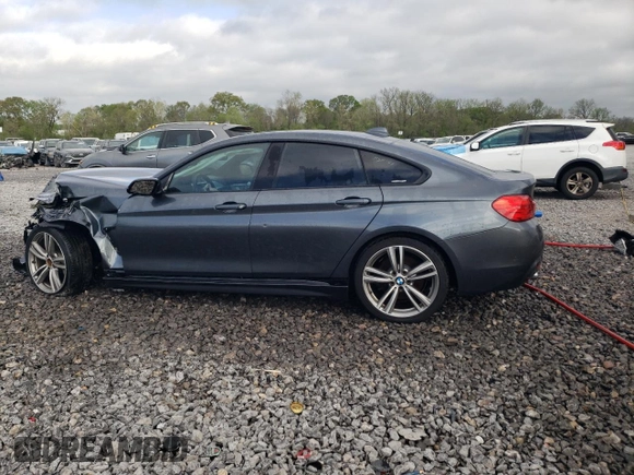 2015 BMW 4 Series 435i with VIN WBA4B1C52FD955535, listed as a Copart auction lot 51576645 with 145,204 mi miles and Salvage Title. Bid and sale history available at carsss.com. Image 2.