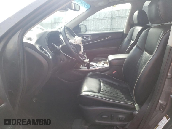 2017 Infiniti QX60 with VIN 5N1DL0MM2HC507316, listed as a Copart auction lot 49079265 with 106,287 mi miles and Salvage Title. Bid and sale history available at carsss.com. Image 7.
