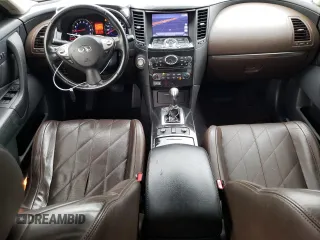 2011 Infiniti FX with VIN JN8AS1MW1BM734987, listed as a Copart auction lot 72834104 with 87,552 mi miles and Salvage Title. Bid and sale history available at DreamBid. Image 8.
