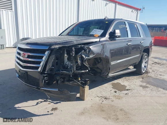 2016 Cadillac Escalade Premium Collection with VIN 1GYS4CKJ3GR108780, listed as a IAAI auction lot 41077573 with 1 mi miles. Bid and sale history available at carsss.com. Image 2.