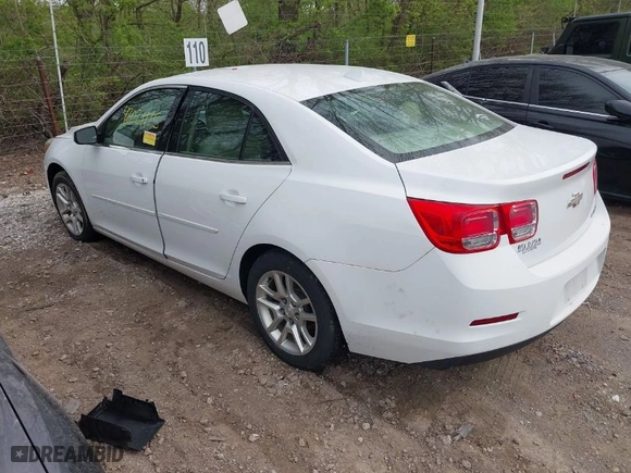 2013 Chevrolet Malibu LT with VIN 1G11C5SAXDF294050, listed as a IAAI auction lot 42021115 with 144,220 mi miles. Bid and sale history available at carsss.com. Image 3.