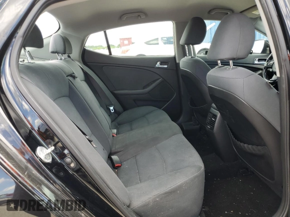 2014 Kia Optima Hybrid LX with VIN KNAGM4AD9E5071376, listed as a Copart auction lot 61127434 with 124,786 mi miles and Clean Title. Bid and sale history available at carsss.com. Image 10.