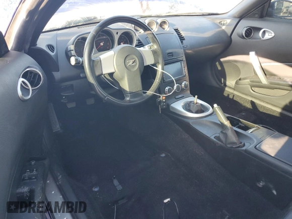 2007 Nissan 350Z with VIN JN1BZ34D27M506173, listed as a Copart auction lot 77497444 with 75,005 mi miles and Non Repairable. Bid and sale history available at DreamBid. Image 8.