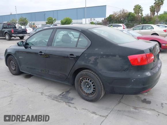 2013 Volkswagen Jetta Sedan S with VIN 3VW2K7AJ8DM237564, listed as a IAAI auction lot 42104259 with 145,375 mi miles. Bid and sale history available at carsss.com. Image 3.