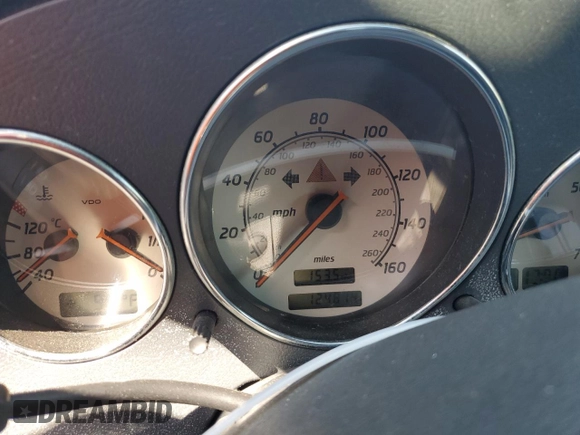 2001 Mercedes-Benz SLK-Class Kompressor with VIN WDBKK49F51F179022, listed as a Copart auction lot 69114204 with 124,814 mi miles and Clean Title. Bid and sale history available at carsss.com. Image 9.