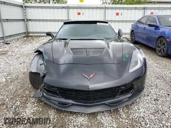 2019 Chevrolet Corvette Z06 2LZ with VIN 1G1YS2D60K5601396, listed as a Copart auction lot 50212764 with 11,794 mi miles and Salvage Title. Bid and sale history available at carsss.com. Image 5.