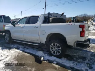 2024 Chevrolet Silverado 1500 LTZ with VIN 2GCUDGED7R1241386, listed as a Copart auction lot 42192895 with 12,203 mi miles and Salvage Title. Bid and sale history available at DreamBid. Image 2.