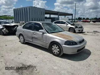 1998 Honda Civic DX with VIN 2HGEJ6626WH597949, listed as a Copart auction lot 71172154 with 158,081 mi miles and Salvage Title. Bid and sale history available at carsss.com. Image 11.