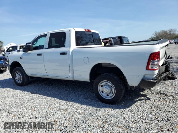 2024 Ram 2500 Tradesman with VIN 3C6UR5CL9RG276624, listed as a Copart auction lot 43788905 with 4,654 mi miles and Salvage Title. Bid and sale history available at carsss.com. Image 2.