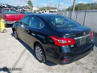 2019 Nissan Sentra S with VIN 3N1AB7AP3KY267681, listed as a IAAI auction lot 41662942 with 83,102 mi miles. Bid and sale history available at carsss.com. Image 3.