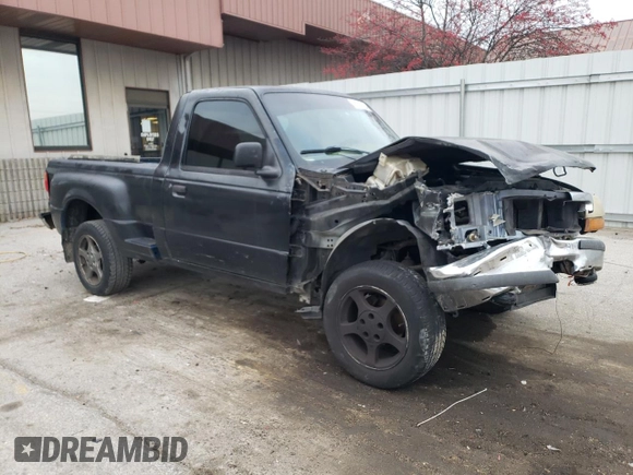 1999 Ford Ranger XL with VIN 1FTYR10C1XUA56458, listed as a Copart auction lot 45628515 with 180,475 mi miles and Non Repairable. Bid and sale history available at DreamBid. Image 4.