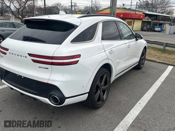 2022 Genesis GV70 Sport z VIN KMUMCDTC5NU011241, wystawiony jako Copart lot #48534845 z przebiegiem 44 751 mil mil oraz Szkoda całkowita • Salvage title. Historia ofert i sprzedaży dostępna na DreamBid. Obrazek 4.