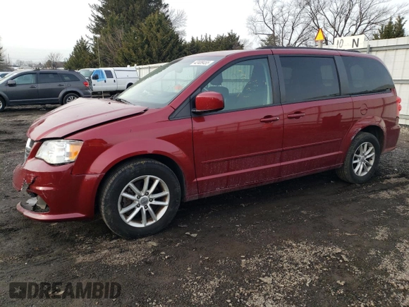 2015 Dodge Grand Caravan SXT with VIN 2C4RDGCG3FR625083, listed as a Copart auction lot 42409455 with 117,217 mi miles and Salvage Title. Bid and sale history available at DreamBid. Image 1.