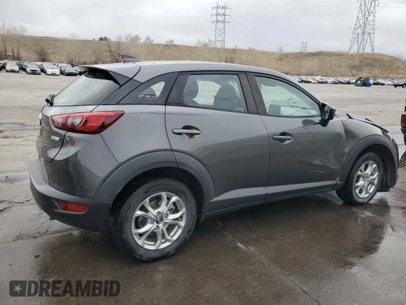 2018 Mazda CX-3 Sport with VIN JM1DKFB7XJ0305029, listed as a Copart auction lot 51846705 with 42,311 mi miles and Salvage Title. Bid and sale history available at DreamBid. Image 3.
